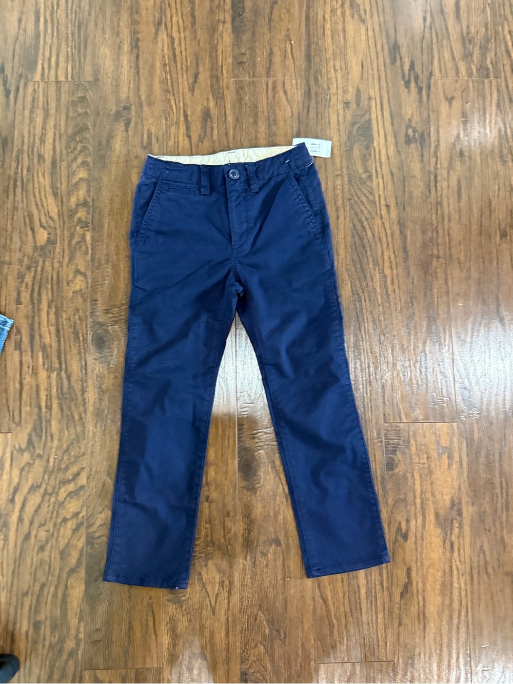 GAP Navy Boys Casual Chino Pants
